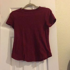 Maroon Short Sleeve Shirt